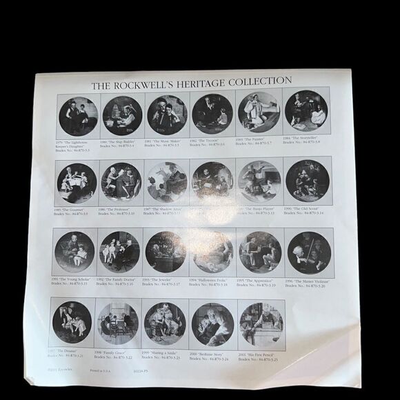 Norman Rockwell Heritage Collection vintage 2002 “Home From the County Fair” - Picture 3 of 9